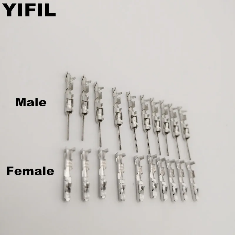50sets/lot Male and Female Wire Terminal Crimp Terminal (Pins) For BMW Mini Connector Plug 968813-9C 0-1452576-8
50sets/lot Male and Female Wire Terminal Crimp Terminal (Pins) For BMW Mini Connector Plug 968813-9C 0-1452576-8