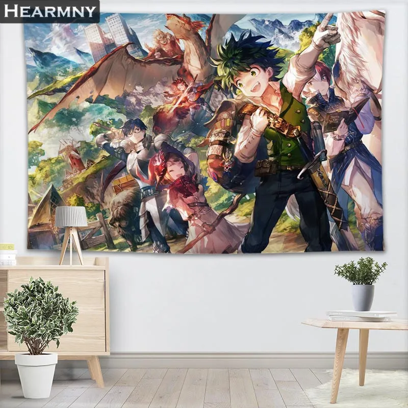 BOKU no Hero Academy Wall Tapestry Sheets Home Decorative Tapestries Beach Towel Yoga Mat Blanket Table Cloth Wall Tapestry
BOKU no Hero Academy Wall Tapestry Sheets Home Decorative Tapestries Beach Towel Yoga Mat Blanket Table Cloth Wall Tapestry