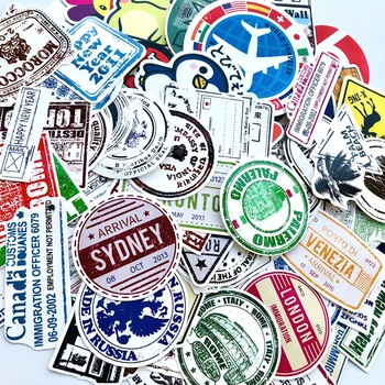100pcs/lot Retro Traveling Boarding Pass Air Tickets creative stickers for Suitcase Laptop Luggage Bags Bike Phone PVC Sticker
100pcs/lot Retro Traveling Boarding Pass Air Tickets creative stickers for Suitcase Laptop Luggage Bags Bike Phone PVC Sticker