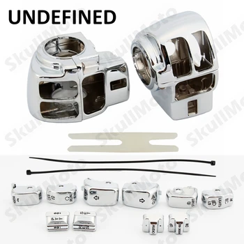 Motorcycle Parts Bike Chrome Handlebar Switch Housing Cover+10 Cap For Harley Street Glide FLHTC CVO UNDEFINED
Motorcycle Parts Bike Chrome Handlebar Switch Housing Cover+10 Cap For Harley Street Glide FLHTC CVO UNDEFINED