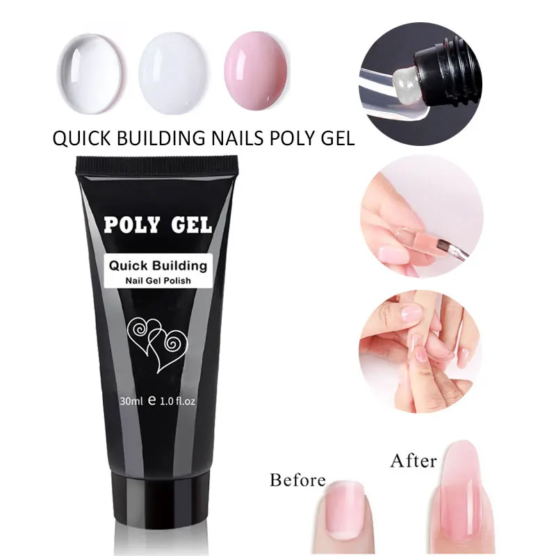 30g Polygel Nail Acrylic Poly Gel UV LED Builder Gel Tips Enhancement Slip Solution Quick nail growth Extension Gel nails art
30g Polygel Nail Acrylic Poly Gel UV LED Builder Gel Tips Enhancement Slip Solution Quick nail growth Extension Gel nails art
