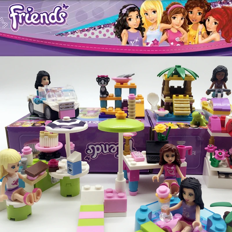 Girl Stephanie Mia Olivia Andrea Emma Andrea Blocks Learning Gift Building Blocks Gifts Toys Compatible with legoe Friends
Girl Stephanie Mia Olivia Andrea Emma Andrea Blocks Learning Gift Building Blocks Gifts Toys Compatible with legoe Friends
