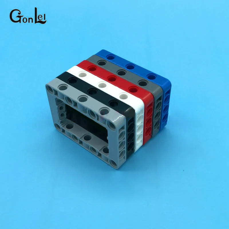 50Pcs/lot Technic MOC Brick Parts 5x7 Arm ring / ring beam block brick Toys Compatible with 64179 technic Parts Particles Toy
50Pcs/lot Technic MOC Brick Parts 5x7 Arm ring / ring beam block brick Toys Compatible with 64179 technic Parts Particles Toy