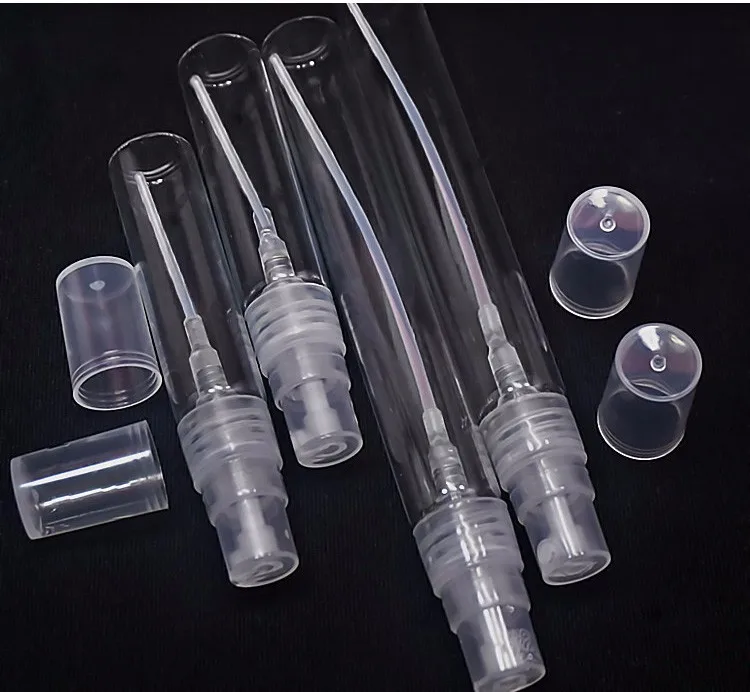 50pcs 2ml 3ml 5ml 10ml Clear Thin empty Glass Spray Bottle Sample Glass Vials Portable Mini Perfume Atomizer refillable 50pcs 2ml 3ml 5ml 10ml Clear Thin empty Glass Spray Bottle Sample Glass Vials Portable Mini Perfume Atomizer refillable