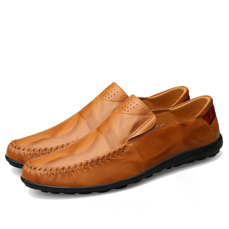 Dropshipping Fashion Genuine Leather Men's Shoes Casual Big Size Holes Loafer Design Driving Men Flat Footwear Handmade Shoes
Dropshipping Fashion Genuine Leather Men's Shoes Casual Big Size Holes Loafer Design Driving Men Flat Footwear Handmade Shoes