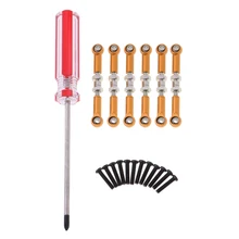 6pcs RC Steer Servo Linkage & Screw & Screwdriver for 1:18 Wltoys 959 Cars Buggy Replacement Parts
6pcs RC Steer Servo Linkage & Screw & Screwdriver for 1:18 Wltoys 959 Cars Buggy Replacement Parts