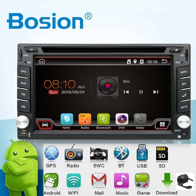 In Dash Android 6 0 CPU Double 2 Din font b Car b font radio font