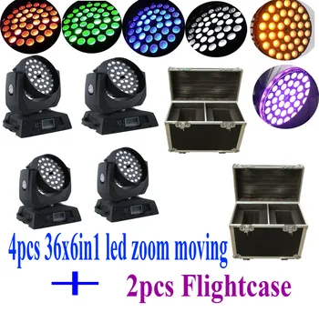 4pcs stage lighting 36x18w rgbaw uv led moving head zoom light touch screen dmx dj stage lighting with 2 flightcases
4pcs stage lighting 36x18w rgbaw uv led moving head zoom light touch screen dmx dj stage lighting with 2 flightcases
