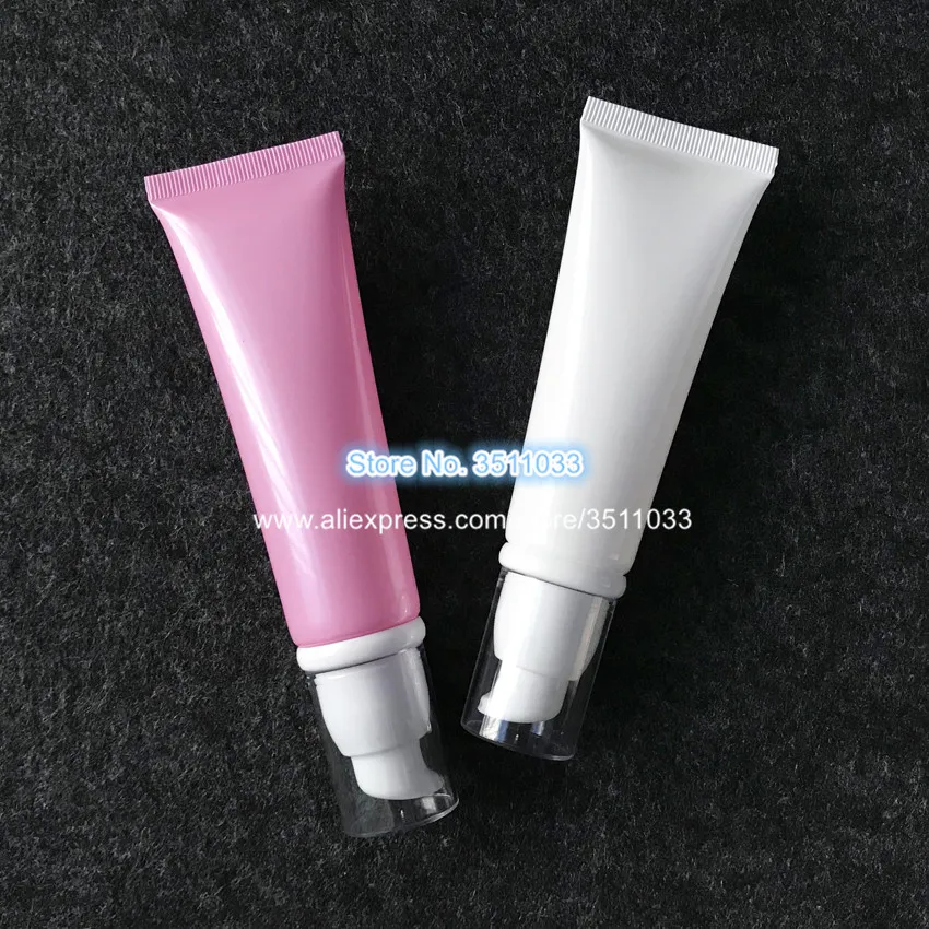 50g Pink Empty Elegant Cosmetic Cream Refillable Tube 50ml White Plastic Cream Hose Soft Tube Airless Pump 20PCS 30PCS 50PCS
50g Pink Empty Elegant Cosmetic Cream Refillable Tube 50ml White Plastic Cream Hose Soft Tube Airless Pump 20PCS 30PCS 50PCS