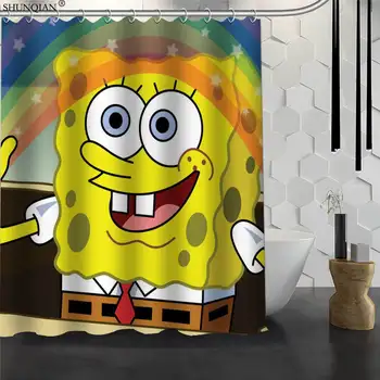 New SpongeBob Shower Curtain Waterproof Fabric Bath Curtain Polyester Fabric Bathroom Curtain 180X200cm150X180cm
New SpongeBob Shower Curtain Waterproof Fabric Bath Curtain Polyester Fabric Bathroom Curtain 180X200cm150X180cm