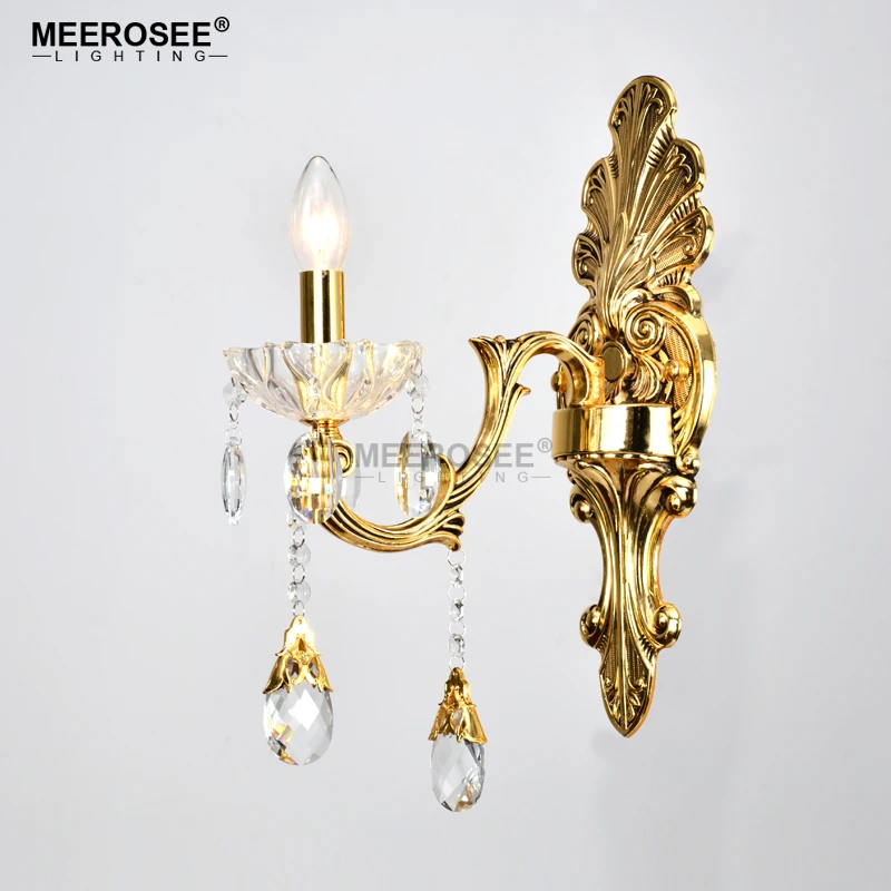 Gold Crystal Wall Sconces Crystal Light Fixture 2 Arms Silver Home Lighting Wall Bracket Bra Light MD8504
Gold Crystal Wall Sconces Crystal Light Fixture 2 Arms Silver Home Lighting Wall Bracket Bra Light MD8504