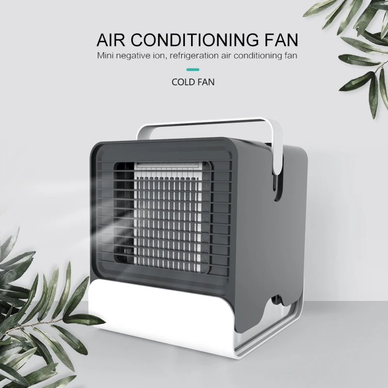 Summer Portable Air Cooler Fan Negative Ion Air Conditioning Fan Home Office Humidifier Purifier USB Desktop Mini Cooling Fan
Summer Portable Air Cooler Fan Negative Ion Air Conditioning Fan Home Office Humidifier Purifier USB Desktop Mini Cooling Fan