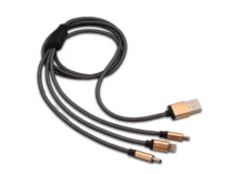 3 in 1 Charging USB Cable for iPhone 6/6s/Samsung/Xiaomi/Meizu/Huawei 1 Type-C 1 Micro USB Cable and 1 USB Cable For iPhone 5s