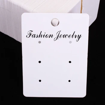 200Pcs/lot White Paper Earring Display Cards Packaging 5x6.7cm "Fashion Jewelry" Print Jewelry Cardboard For Custom Logo H060
200Pcs/lot White Paper Earring Display Cards Packaging 5x6.7cm "Fashion Jewelry" Print Jewelry Cardboard For Custom Logo H060