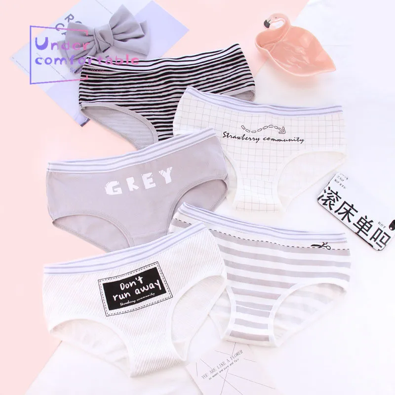 5PCS/Lot Kawaii Lovely Cartoon Printed Women Underwear 100% Cotton Female Panties Comfortable Intimates Girls Briefs A-Area
5PCS/Lot Kawaii Lovely Cartoon Printed Women Underwear 100% Cotton Female Panties Comfortable Intimates Girls Briefs A-Area