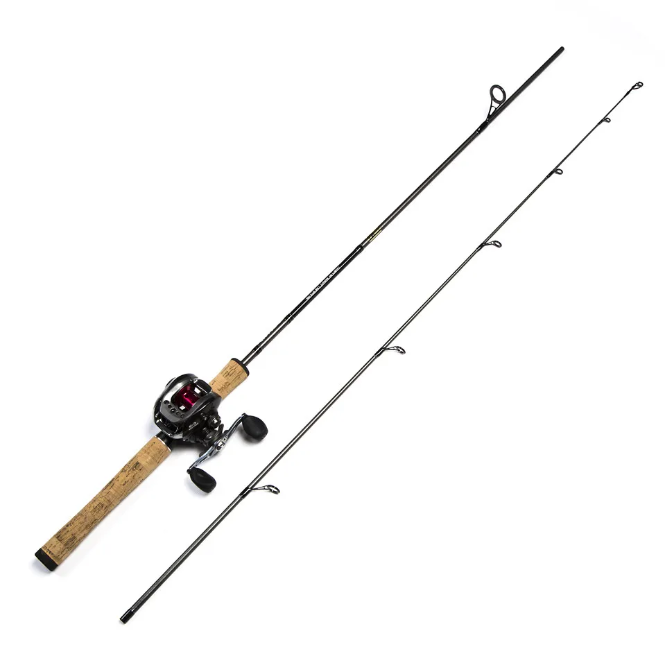Superhard Spinning Fishing Rod Telescopic Fishing Pole Spinning Fishing Rods 2 section