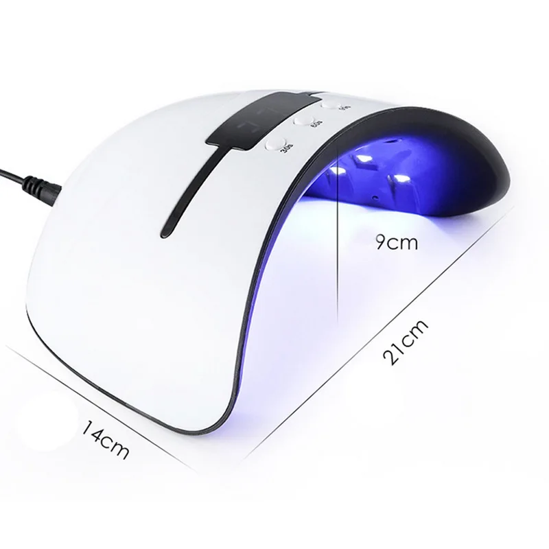 Manooby UV Lamp Nail Dryer For All Types Gel UV Lamp for Nail Machine USB Portable 12 Leds UV lamps Hardening 30s 60s 90s Timer
Manooby UV Lamp Nail Dryer For All Types Gel UV Lamp for Nail Machine USB Portable 12 Leds UV lamps Hardening 30s 60s 90s Timer