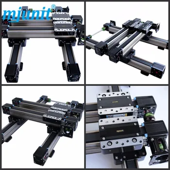 Mjunit MJ60 X Y Linear Actuator High Moving Speed Belt Driven Guile Rail CNC Linear Slide Rail
Mjunit MJ60 X Y Linear Actuator High Moving Speed Belt Driven Guile Rail CNC Linear Slide Rail