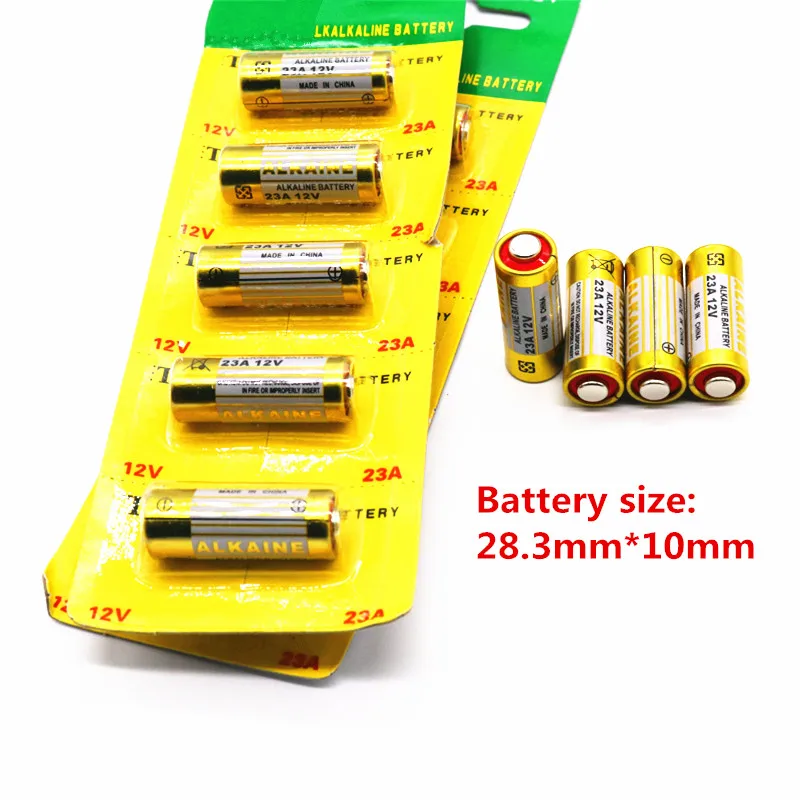 Daweikala 12V 23A Zn/MnO2 battery Be used for Automotive remote control battery,Anti-theft battery,door Doorbell battery
Daweikala 12V 23A Zn/MnO2 battery Be used for Automotive remote control battery,Anti-theft battery,door Doorbell battery