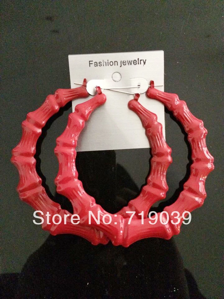 (can mix color)20pcs/lot Large color fluorescent bamboo earrings hip-hop hipster singer eardrop nightclubs exaggerated earrings
(can mix color)20pcs/lot Large color fluorescent bamboo earrings hip-hop hipster singer eardrop nightclubs exaggerated earrings