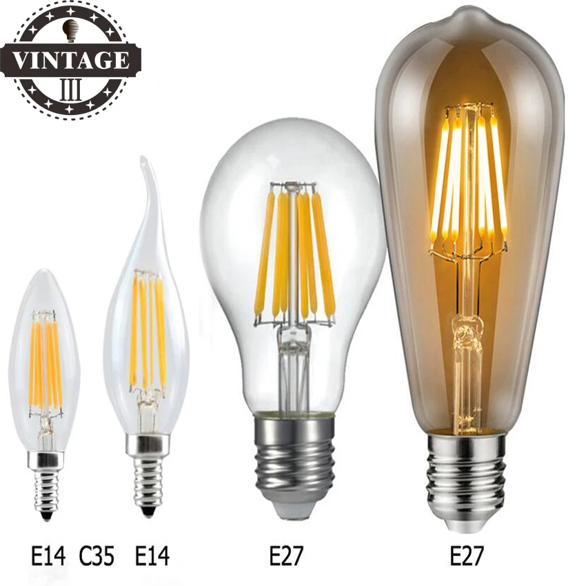 LightInBox 220V Glass Bulb Lamp 4W 8W 2W 6W Candle Light Lamp Vintage LED Edison Bulb E27 LED Bulb E14 Filament Light
LightInBox 220V Glass Bulb Lamp 4W 8W 2W 6W Candle Light Lamp Vintage LED Edison Bulb E27 LED Bulb E14 Filament Light