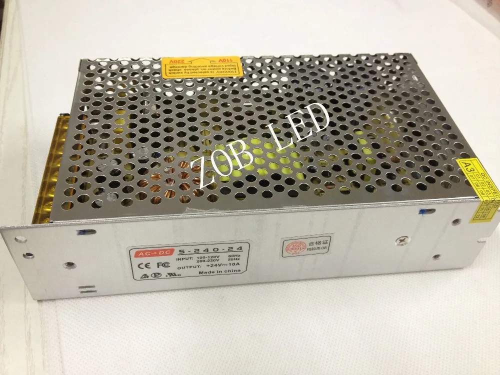240W S240W 12V 24V 48V LED Switching Power Supply,85-265AC input,20A 10A 5A CE ROSH power suply Output
240W S240W 12V 24V 48V LED Switching Power Supply,85-265AC input,20A 10A 5A CE ROSH power suply Output