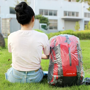 Outdoor Onetime Disposable Backpack Cover Large Bag Raincover Rucksack Pack Waterproof Dustproof Cover For Camping Backpacking
Outdoor Onetime Disposable Backpack Cover Large Bag Raincover Rucksack Pack Waterproof Dustproof Cover For Camping Backpacking