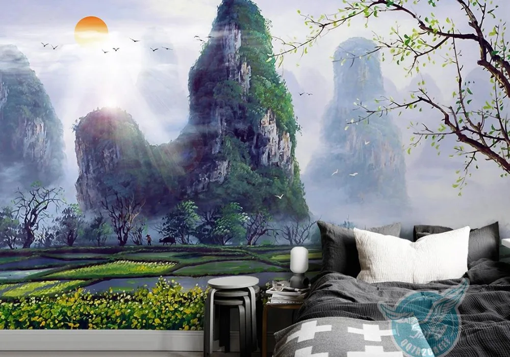wall mural Custom home decor Pure hand painted oil painting 3d wallpaper living room wallpaper-for-walls-3-d
wall mural Custom home decor Pure hand painted oil painting 3d wallpaper living room wallpaper-for-walls-3-d