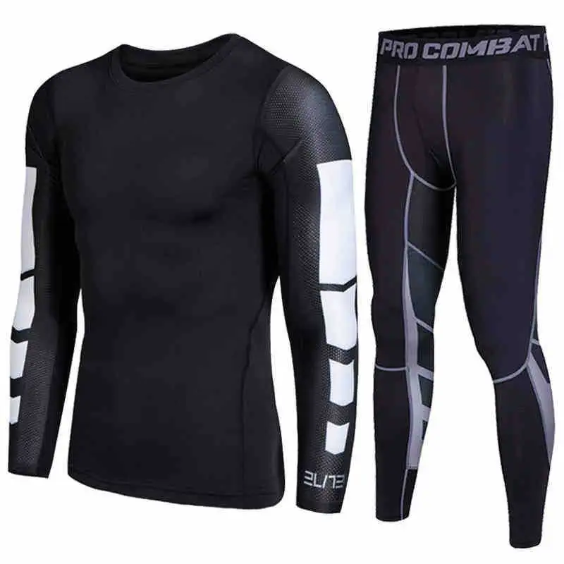 Men Pro Compression Long Johns Fitness Winter Quick Dry Gymming Male Autumn Sporting Sets Runs Workout Spring Thermal Underwear
Men Pro Compression Long Johns Fitness Winter Quick Dry Gymming Male Autumn Sporting Sets Runs Workout Spring Thermal Underwear