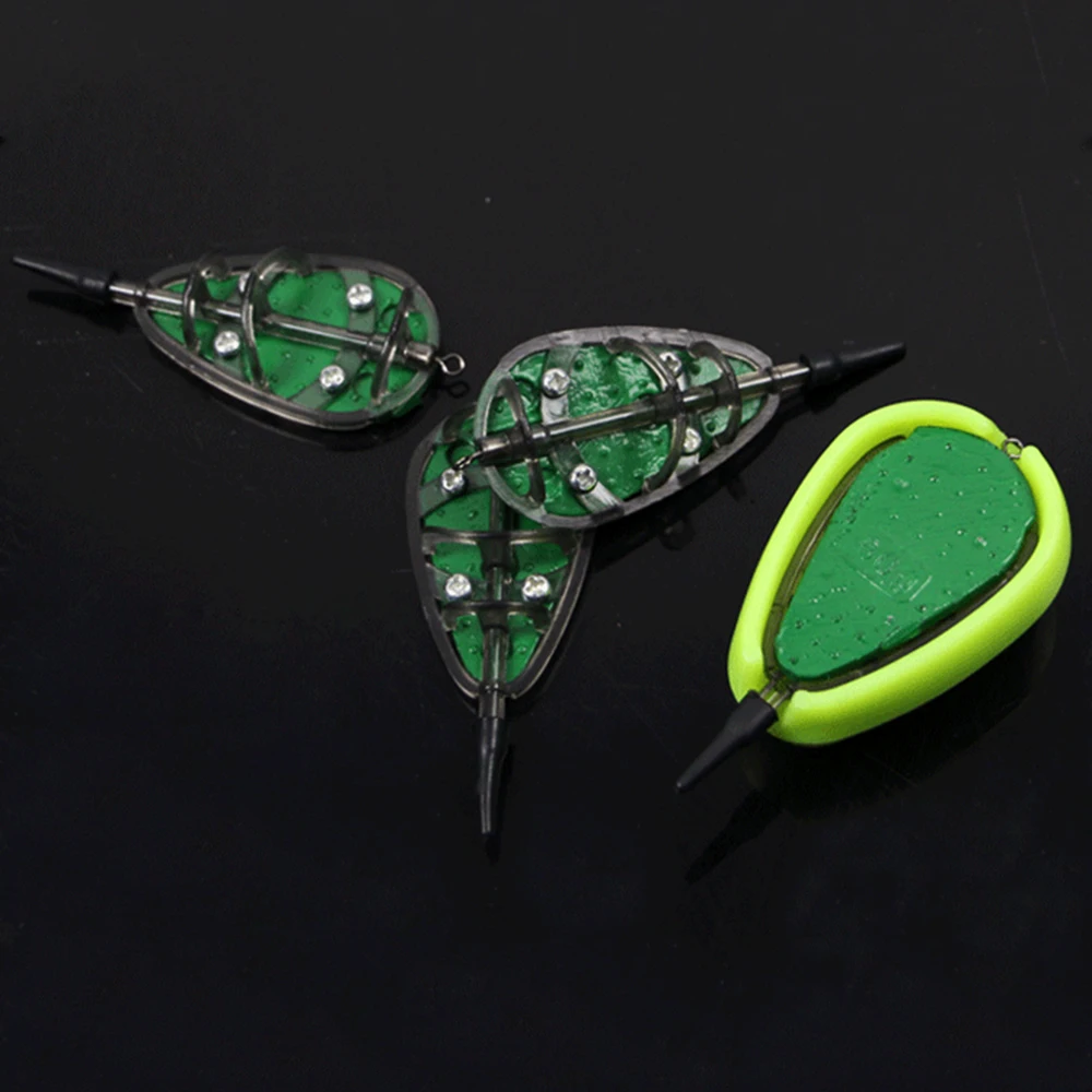 Fishing Method Feeder Set 2/3/4 Feeders 40g 50g Mould Bait Cage Baits | Спорт и развлечения