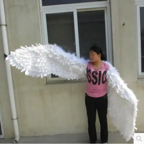 Fashion Soft large size feather wings stage Lingerie show decoration Animation fashion show props Black white EMS Free Shipping
Fashion Soft large size feather wings stage Lingerie show decoration Animation fashion show props Black white EMS Free Shipping