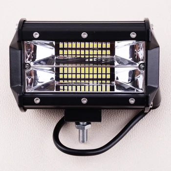 beler 5 inch 72W LED Light 12V Bar Spot Beam Work Light Driving Light Road Lighting for Jeep Car Truck SUV Boat Marine
beler 5 inch 72W LED Light 12V Bar Spot Beam Work Light Driving Light Road Lighting for Jeep Car Truck SUV Boat Marine