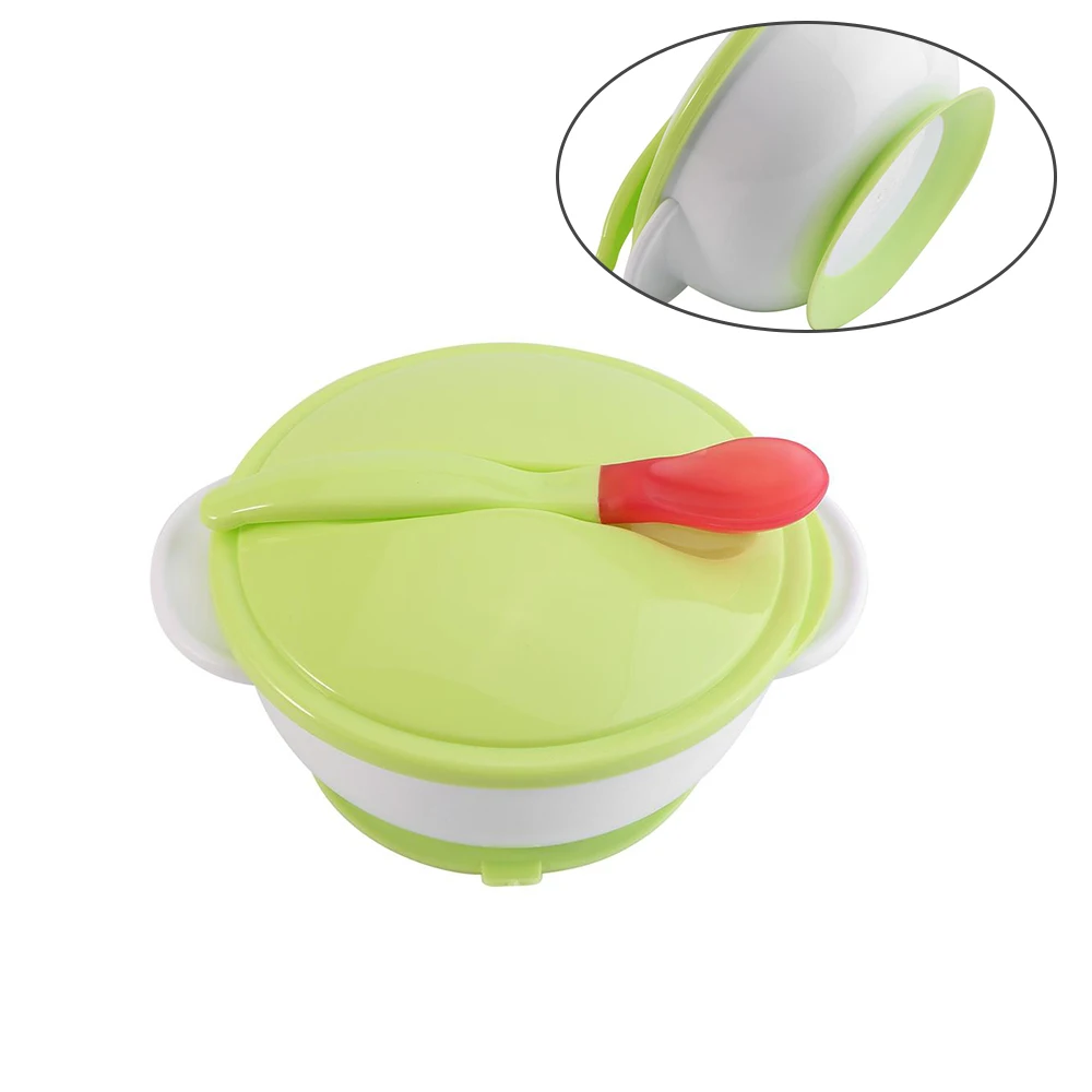 Baby Feeding Training Bowl With Sucker Toddler Baby Feeding Dishes Spoon Children Tableware Set Food Plastic Dinnerware For Kids
Baby Feeding Training Bowl With Sucker Toddler Baby Feeding Dishes Spoon Children Tableware Set Food Plastic Dinnerware For Kids