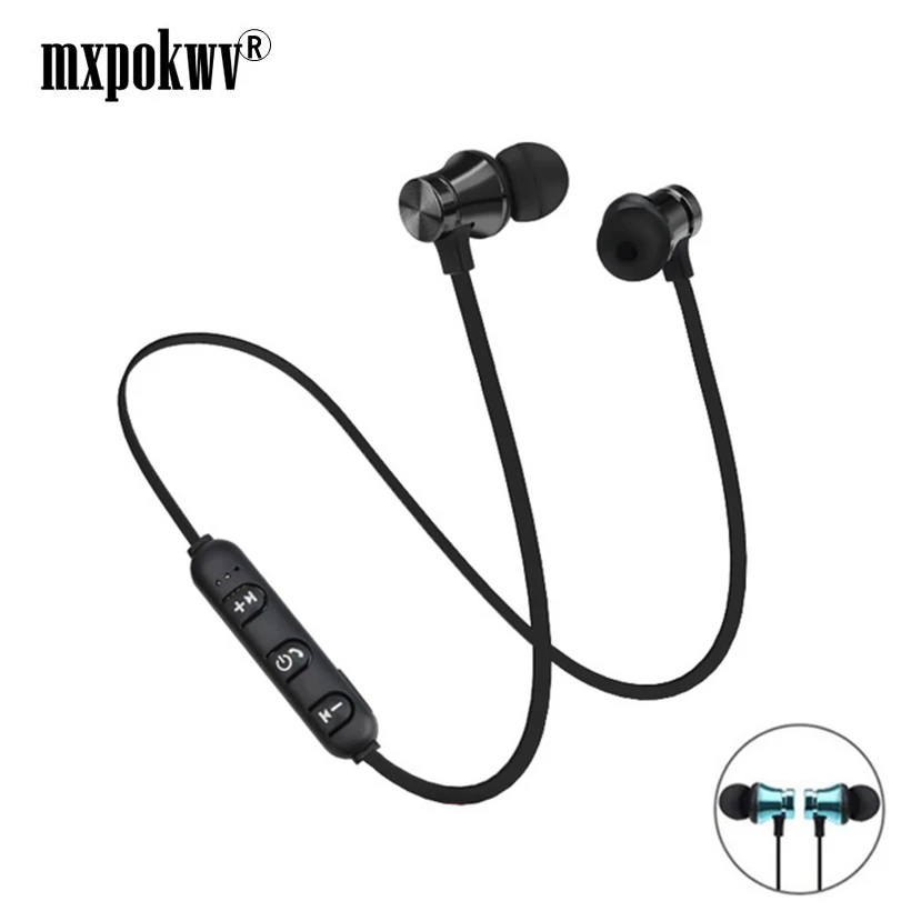 Magnetic Wireless Bluetooth Earphone Super Bass Stereo Earphones Sport Running In-ear Sweatproof Earbuds with Mic Earpieces
Magnetic Wireless Bluetooth Earphone Super Bass Stereo Earphones Sport Running In-ear Sweatproof Earbuds with Mic Earpieces