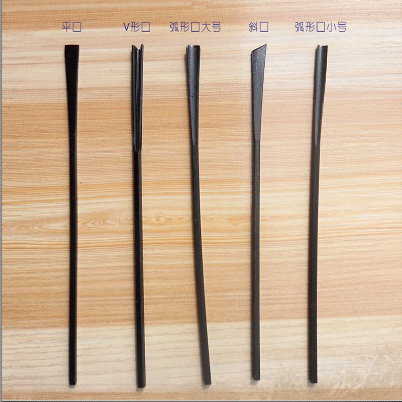 5pcs/set Anti-skid handle bonsai carving knife Flat V type Bevel arc Bonsai knives garden tool set
5pcs/set Anti-skid handle bonsai carving knife Flat V type Bevel arc Bonsai knives garden tool set