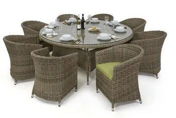 Trade Assurance rattan 8 seater outdoor rattan furniture round dining set with tub chairs
Trade Assurance rattan 8 seater outdoor rattan furniture round dining set with tub chairs