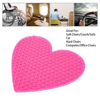 2019 New Heart-shape Gel Cushion Living Room Bedroom Sofa Chair Cushion Honeycomb Egg Crate Design Car Office Massage Cushion
2019 New Heart-shape Gel Cushion Living Room Bedroom Sofa Chair Cushion Honeycomb Egg Crate Design Car Office Massage Cushion