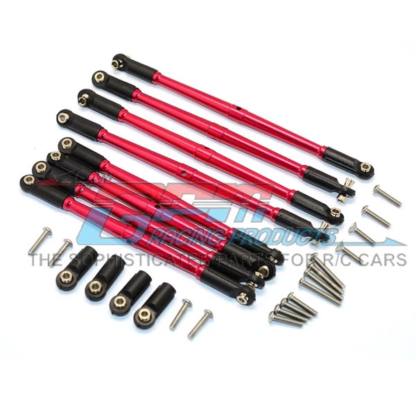 ALUMINIUM ANTI-CLOCKWISE THREAD STEERING TIE ROD - 8PCS SET for TRAXXAS E-REVO 56087-1 1/10 E-REVO, SUMMIT, REVO, E-REVO 3.
ALUMINIUM ANTI-CLOCKWISE THREAD STEERING TIE ROD - 8PCS SET for TRAXXAS E-REVO 56087-1 1/10 E-REVO, SUMMIT, REVO, E-REVO 3.