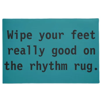 Wipe Your Feet Really Good on the Rhythm Rug Doormat Home Decoration Entry Non-slip Door Mat Rubber Washable Floor
Wipe Your Feet Really Good on the Rhythm Rug Doormat Home Decoration Entry Non-slip Door Mat Rubber Washable Floor
