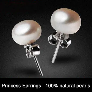 Classic Natural Pearl Earrings Freshwater Cultured Pearl Stud Earrings 925 Sterling Silver Earrings Jewelry Women Wedding Acc
Classic Natural Pearl Earrings Freshwater Cultured Pearl Stud Earrings 925 Sterling Silver Earrings Jewelry Women Wedding Acc