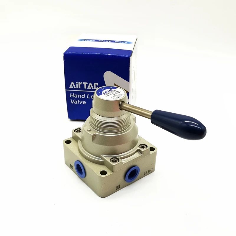 Original AirTAC 4HV310-10 Hand Lever Valve 4/2 Way Manual Valve 3/8'' Hand Control Valve
Original AirTAC 4HV310-10 Hand Lever Valve 4/2 Way Manual Valve 3/8'' Hand Control Valve