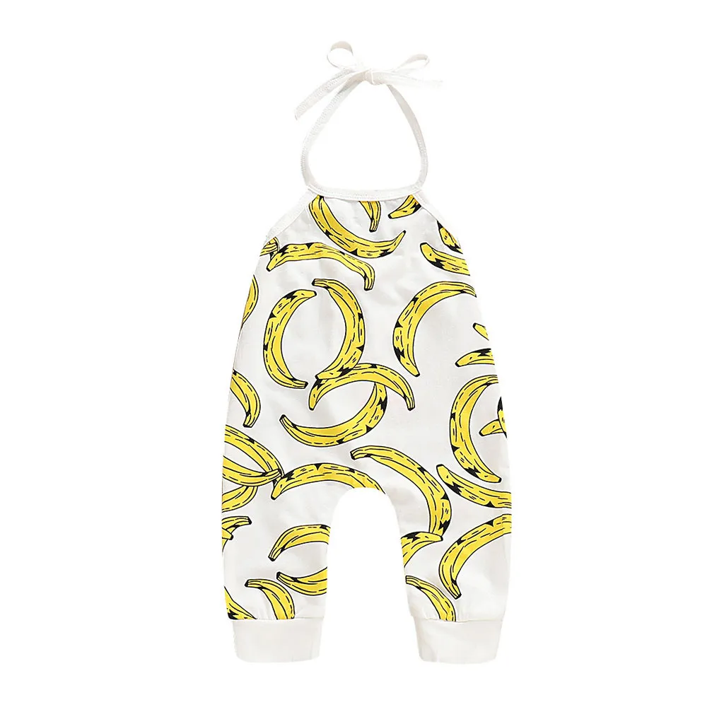 New Fashion Summer Infant Baby Sleeveless Pineapple Banana Print Backless Romper Jumpsuit Wholesale Free Ship Z5
New Fashion Summer Infant Baby Sleeveless Pineapple Banana Print Backless Romper Jumpsuit Wholesale Free Ship Z5