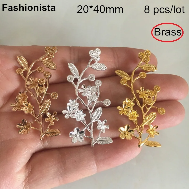8pcs -20*40mm Brass Casted Flower Branch Charms With Back Loop,Gold-color,Silver-color,Nice Flower,Leaf,Branch,Brass Jewelry DIY
8pcs -20*40mm Brass Casted Flower Branch Charms With Back Loop,Gold-color,Silver-color,Nice Flower,Leaf,Branch,Brass Jewelry DIY