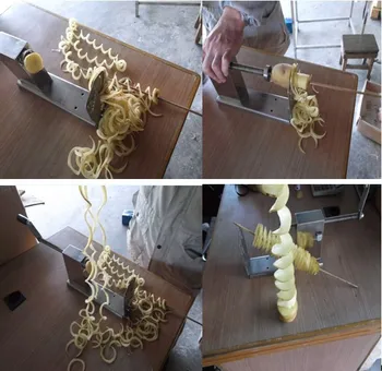 2 IN 1 Tornado potato machine,spiral potato chipper,potato cutter machine /potato chips machine( Slicers and cutters)
2 IN 1 Tornado potato machine,spiral potato chipper,potato cutter machine /potato chips machine( Slicers and cutters)