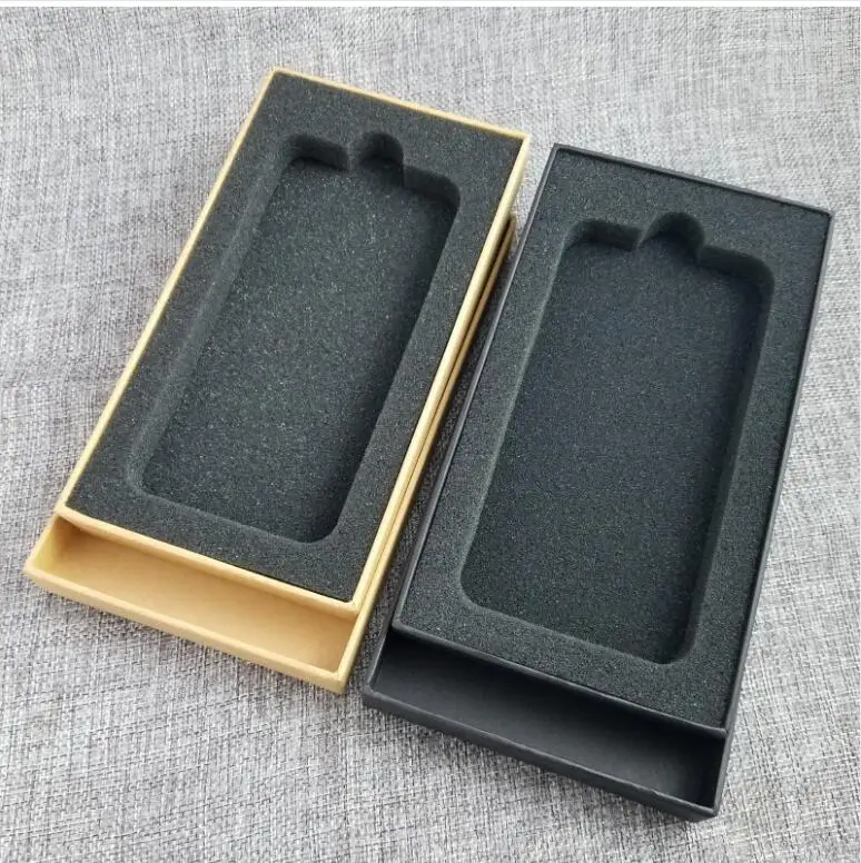 gift box packaging lid and base box Cardboard phone case box packaging ( with foam)
gift box packaging lid and base box Cardboard phone case box packaging ( with foam)