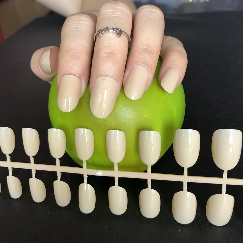 Candy Milk Skin colour UV Gel Cover False Nails Shiny round head Fake Nails Tips Full Wrap gel nail polish Faux ongles DIY #02
Candy Milk Skin colour UV Gel Cover False Nails Shiny round head Fake Nails Tips Full Wrap gel nail polish Faux ongles DIY #02