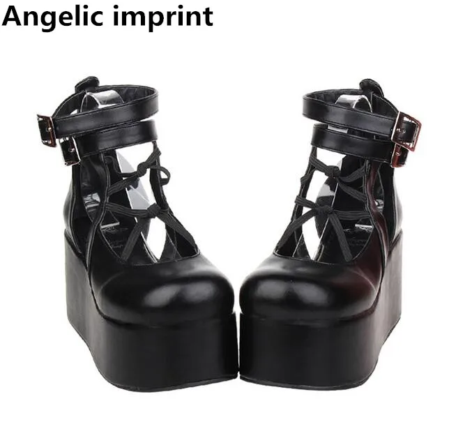 Angelic imprint handmade woman mori girl lolita cosplay shoes lady high wedges heels pumps women princess dress party shoes 10cm
Angelic imprint handmade woman mori girl lolita cosplay shoes lady high wedges heels pumps women princess dress party shoes 10cm