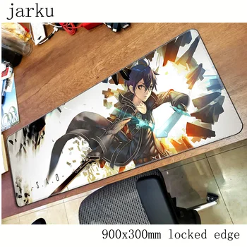 Sword Art Online mousepad gamer 900x300X3MM gaming mouse pad large best notebook pc accessories laptop padmouse ergonomic mat
Sword Art Online mousepad gamer 900x300X3MM gaming mouse pad large best notebook pc accessories laptop padmouse ergonomic mat