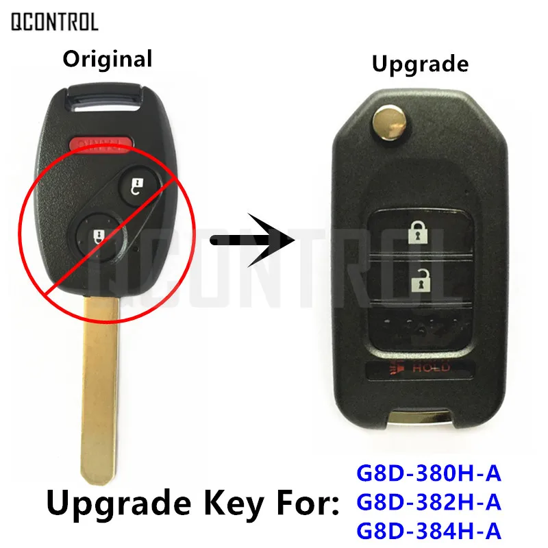 QCONTROL Upgraded Auto Remote Key for Honda Accord CR-V Fit City Civic Element Odyssey Shuttle 313.8Mhz/315Mhz/433Mhz Door Lock
QCONTROL Upgraded Auto Remote Key for Honda Accord CR-V Fit City Civic Element Odyssey Shuttle 313.8Mhz/315Mhz/433Mhz Door Lock
