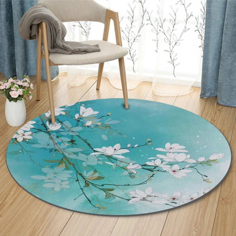 Chinese Style Round Carpet, Simple and Modern, Living Room, Coffee Table, Bedroom Bedside, Front Basket, Swivel Chair Mat, New
Chinese Style Round Carpet, Simple and Modern, Living Room, Coffee Table, Bedroom Bedside, Front Basket, Swivel Chair Mat, New